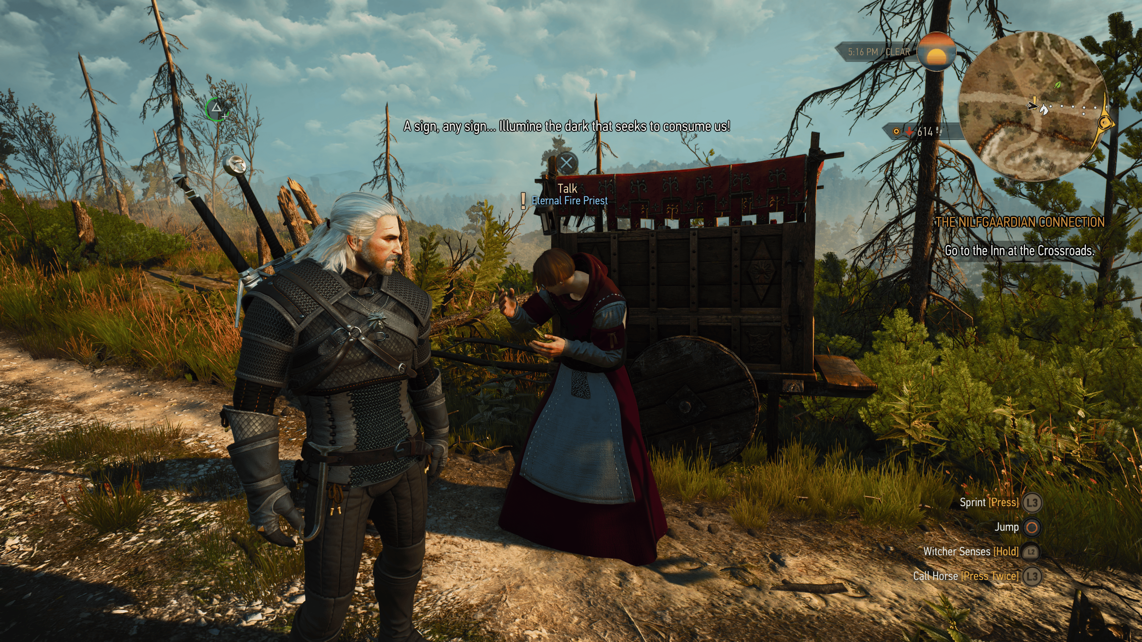 Where to Find The Witcher 3 New Quest for Netflix Armor - MP1st