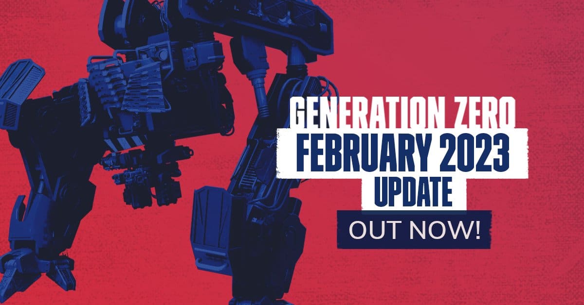 Generation Zero update 1.35