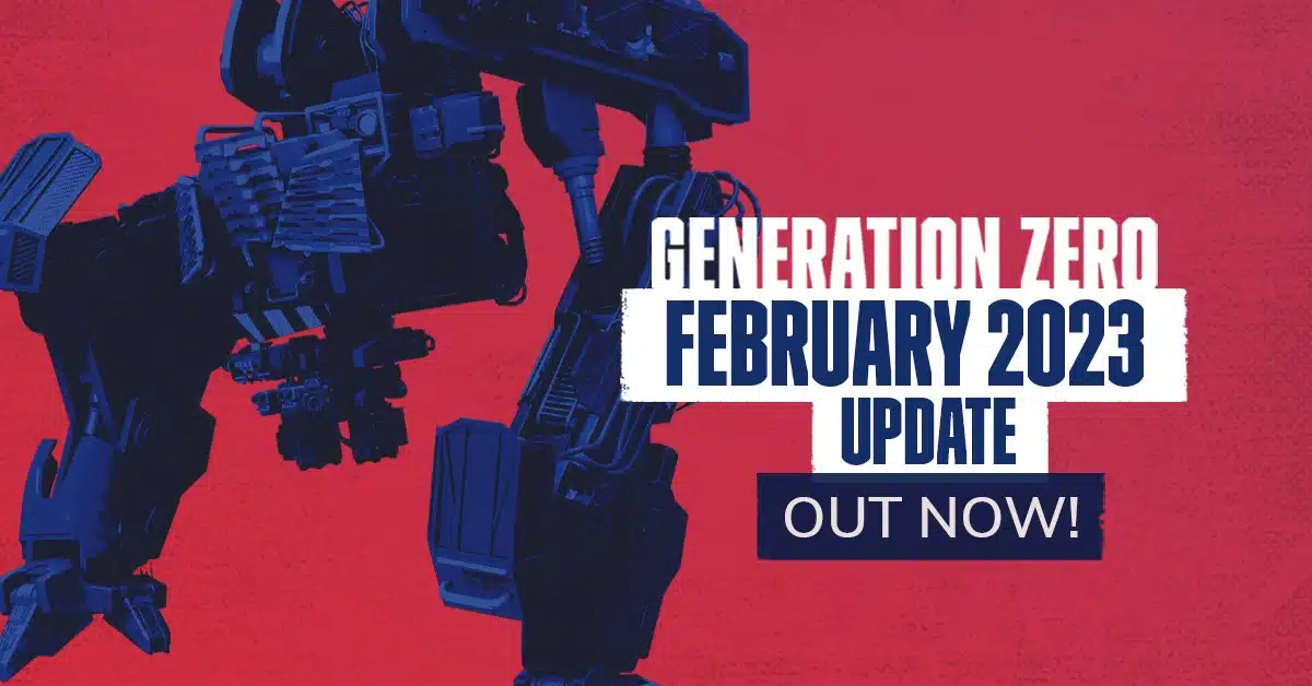 Generation Zero update 1.35