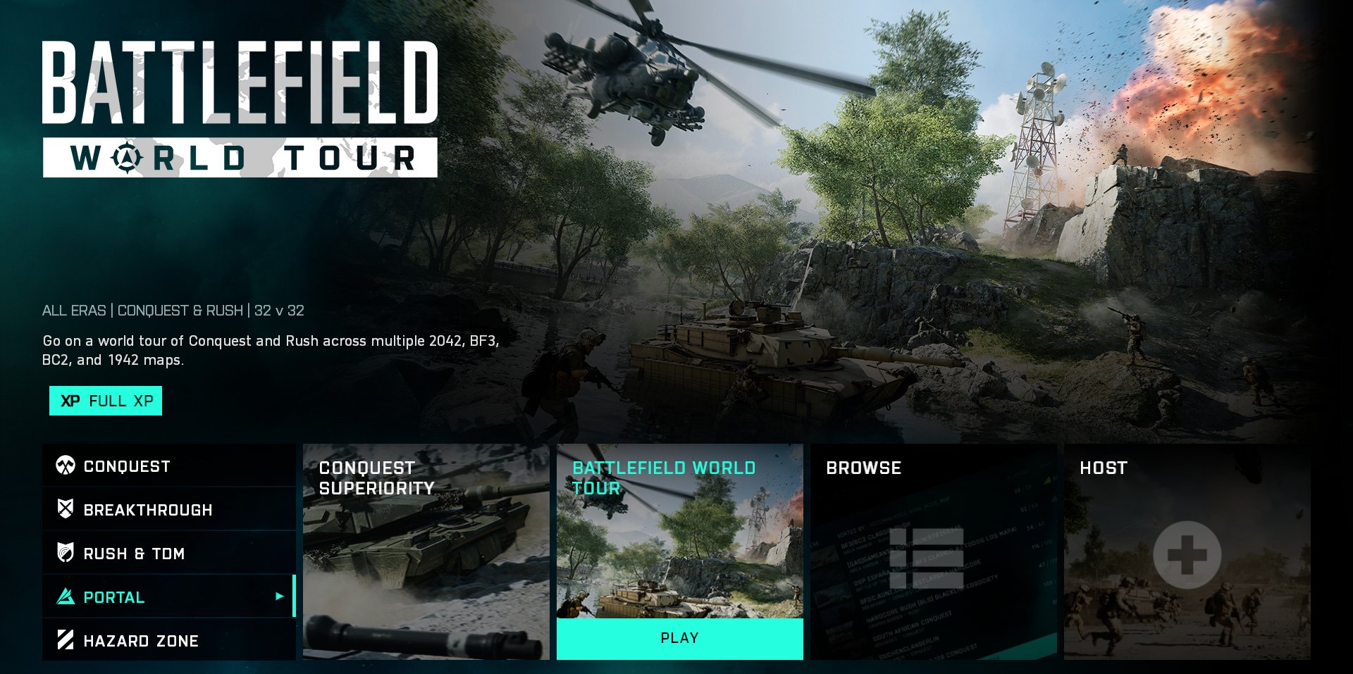 Battlefield 2042 February 21 New Portal Modes