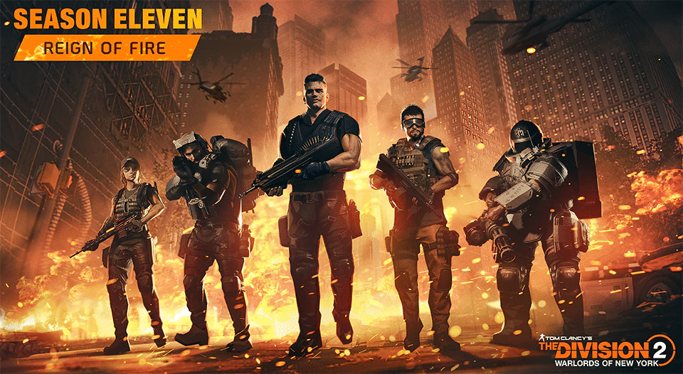 The Division 2 Season 11 Reign of Fire new content