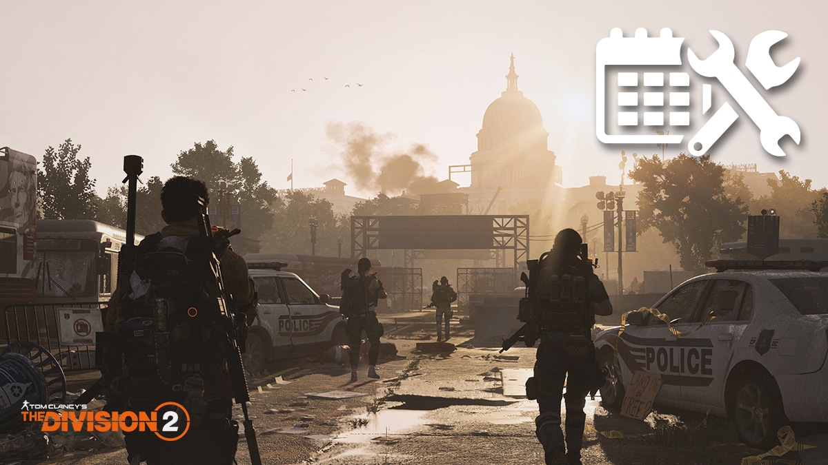 The DIvision 2 servers down feb. 10