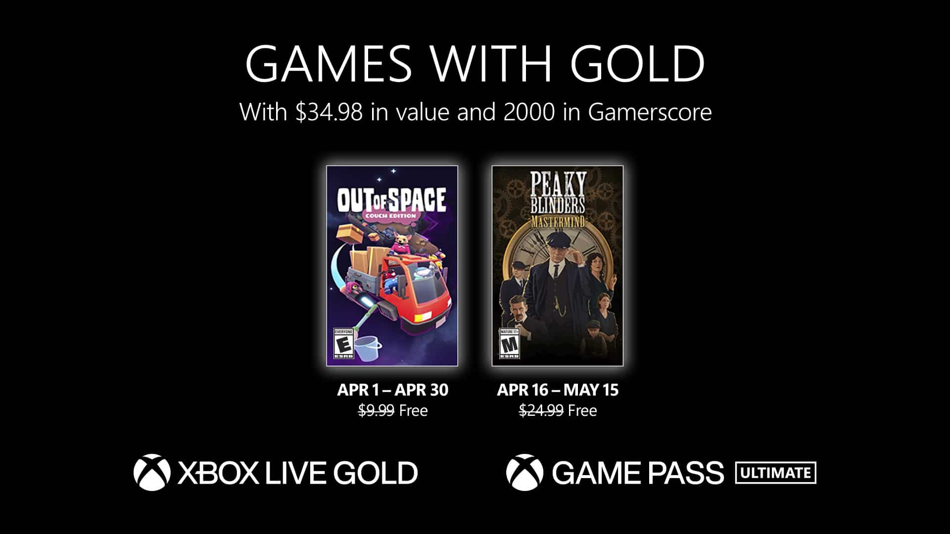 xbox games with gold free games april 2023