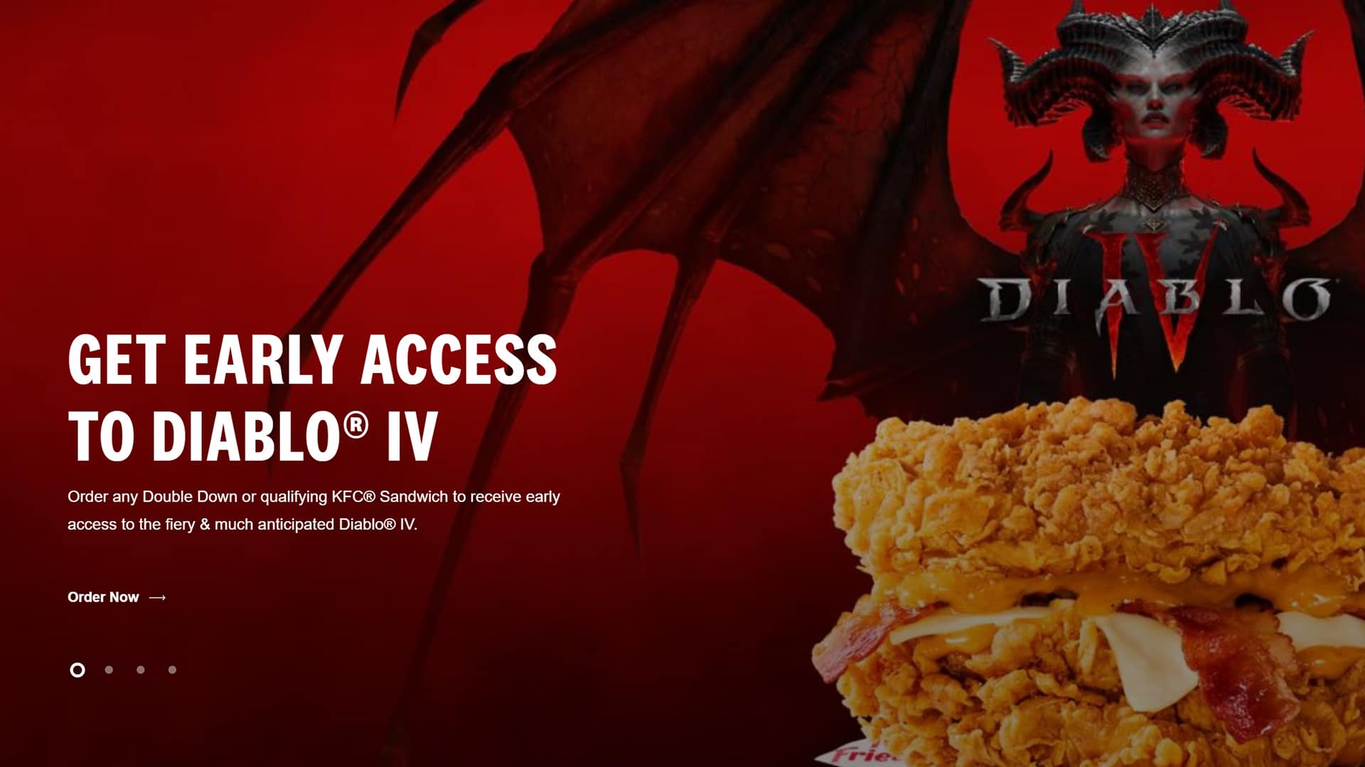 diablo 4 beta access KFC