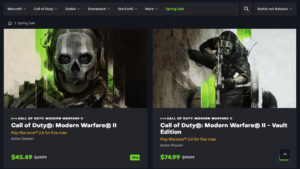 battle net spring sale