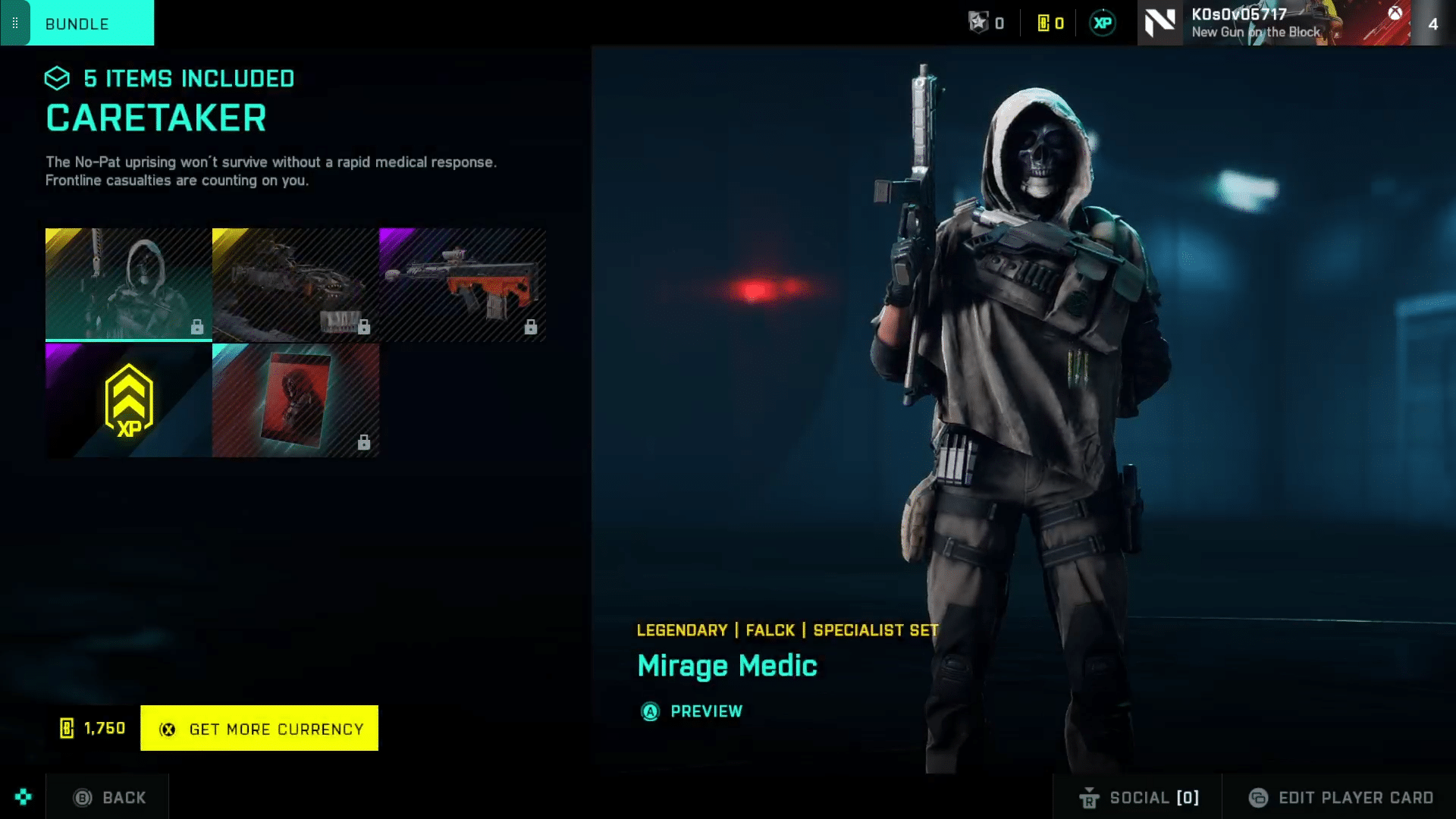 Battlefield 2042 Caretaker Bundle Items May 2