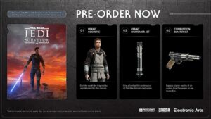 jedi survivor pre-order bonus items