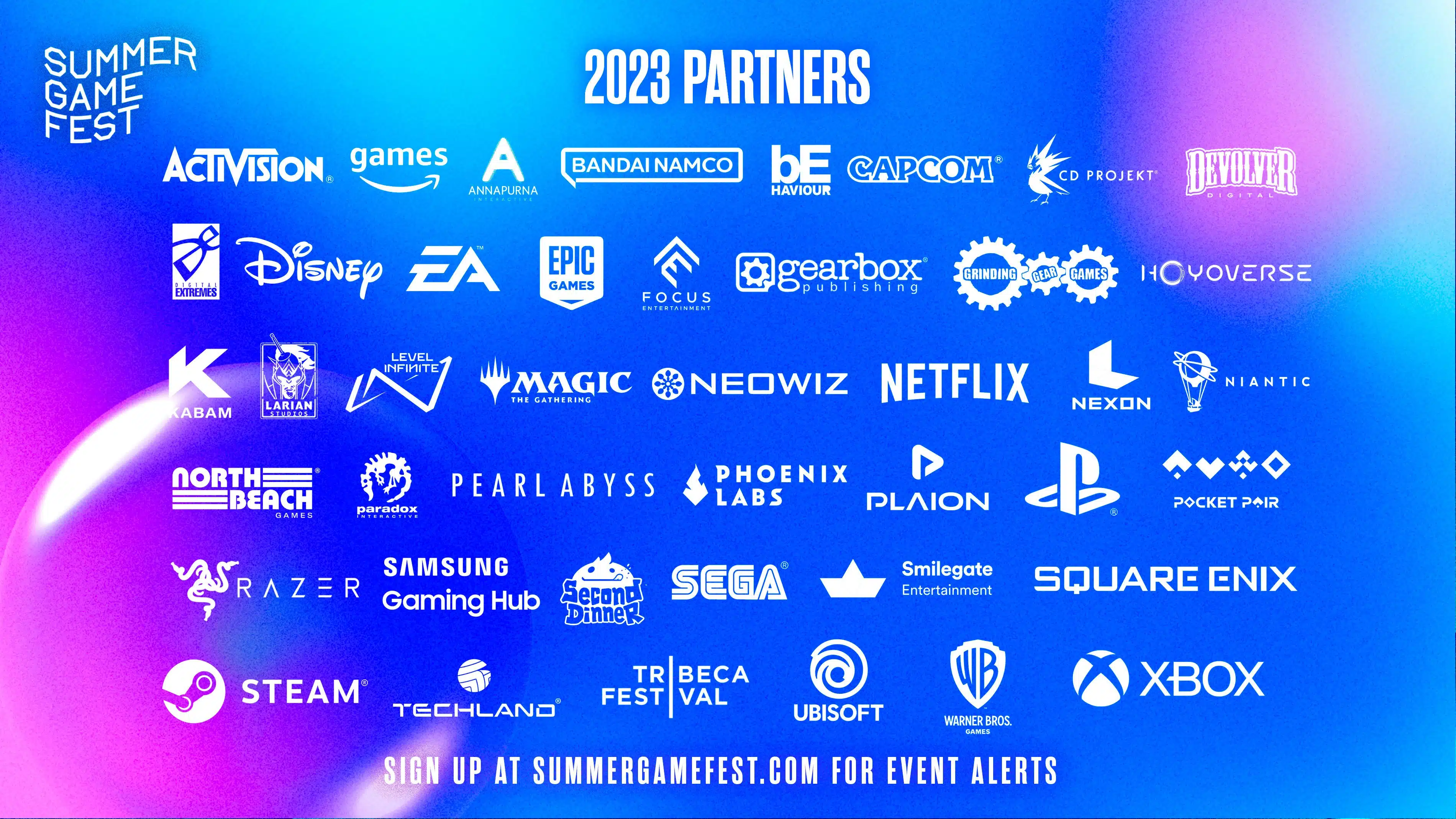 Summer Game Fest 2023 publishers