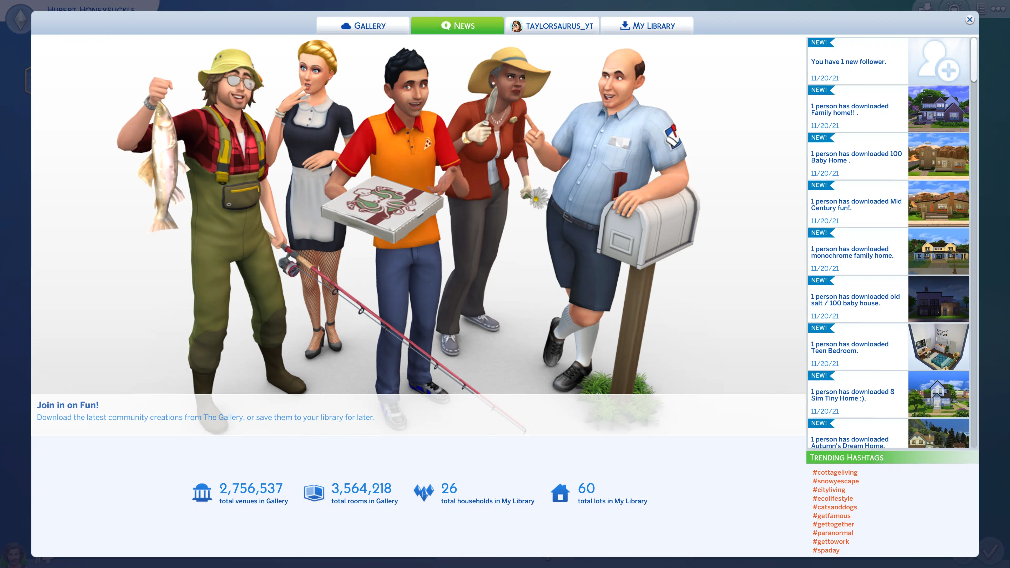 The Sims 4 Gallery Not Working