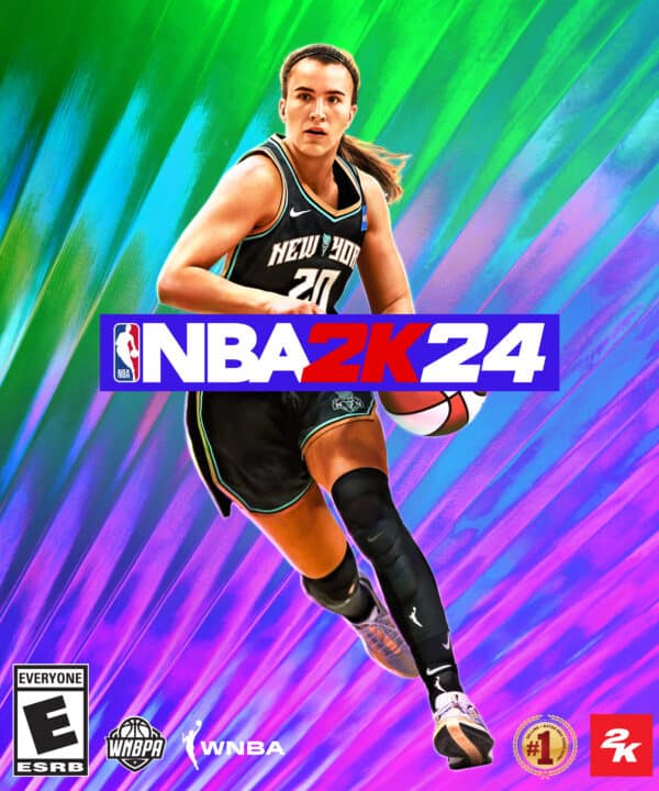 NBA 2K24 Édition WNBA Cover Art Vertical