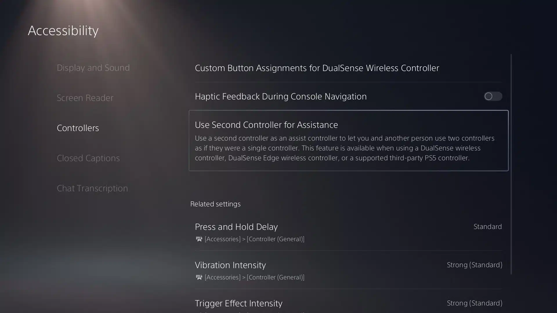PS5 Next Update Beta Accessibility Features