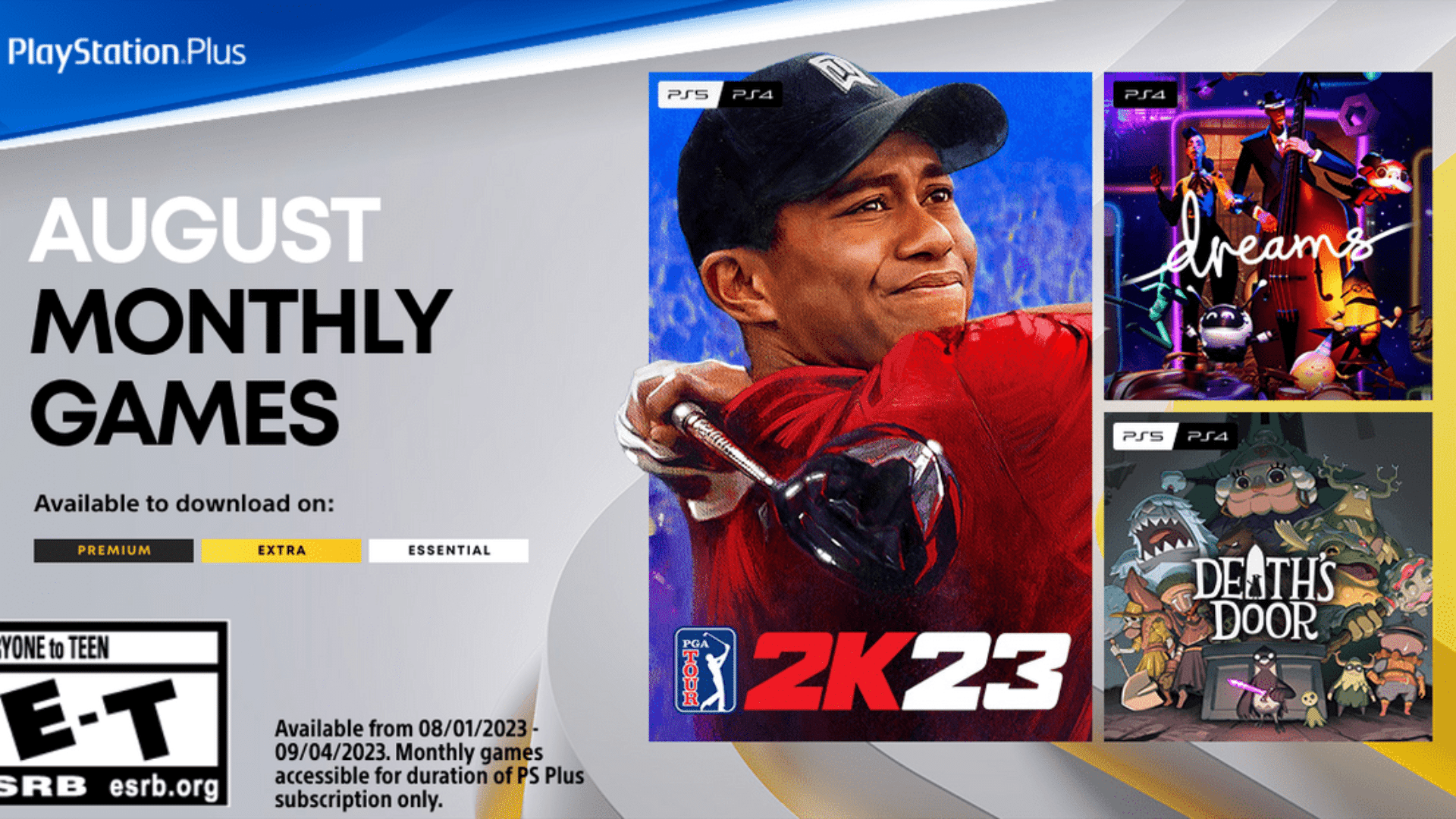 PlayStation Plus Free Games for August 2023 Revealed
