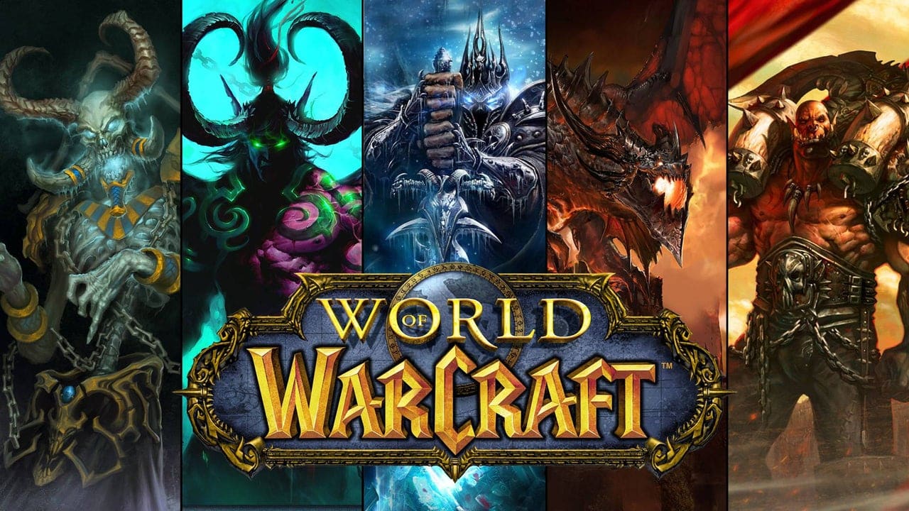 World of Warcraft vers le bas