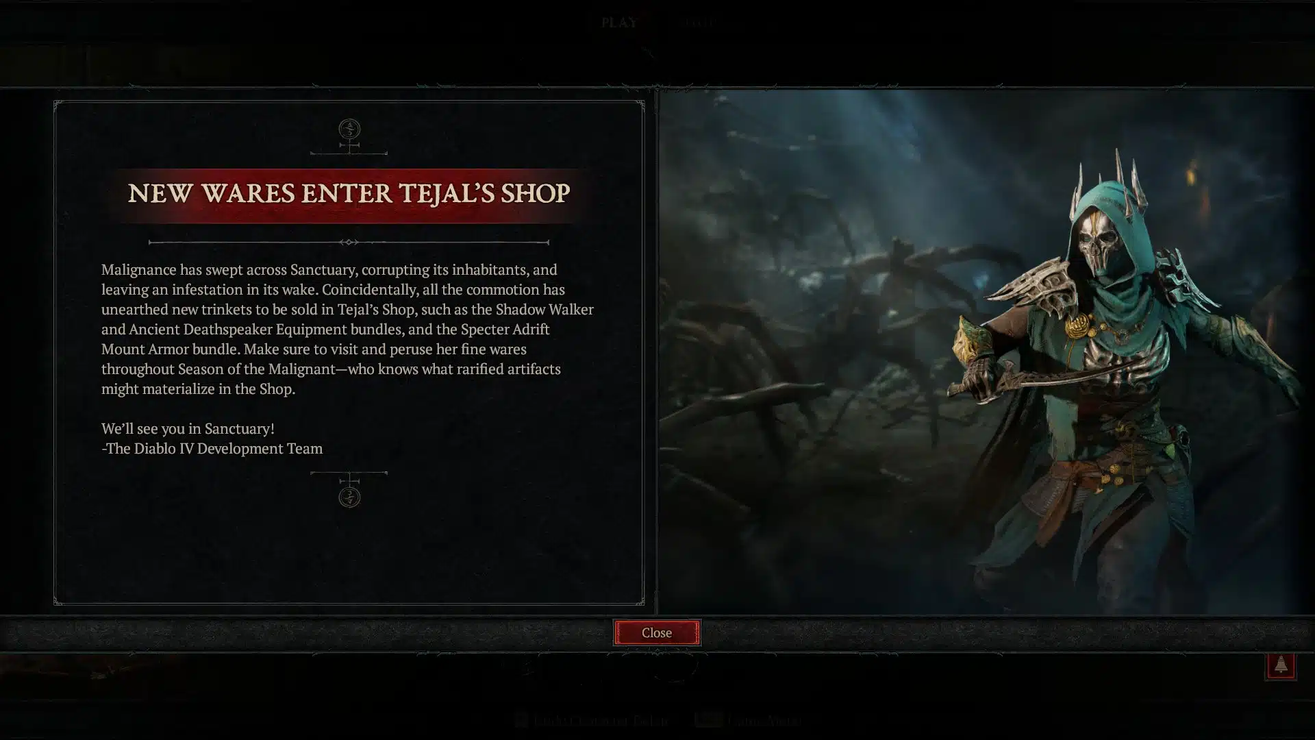 Diablo 4 Community Outraged Over In-Game Shop Ads