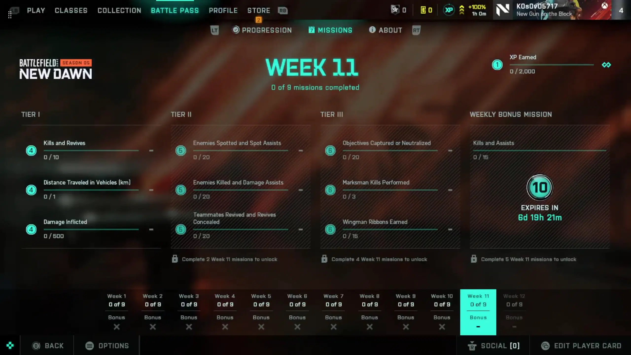 New Battlefield 2042 Weekly Missions