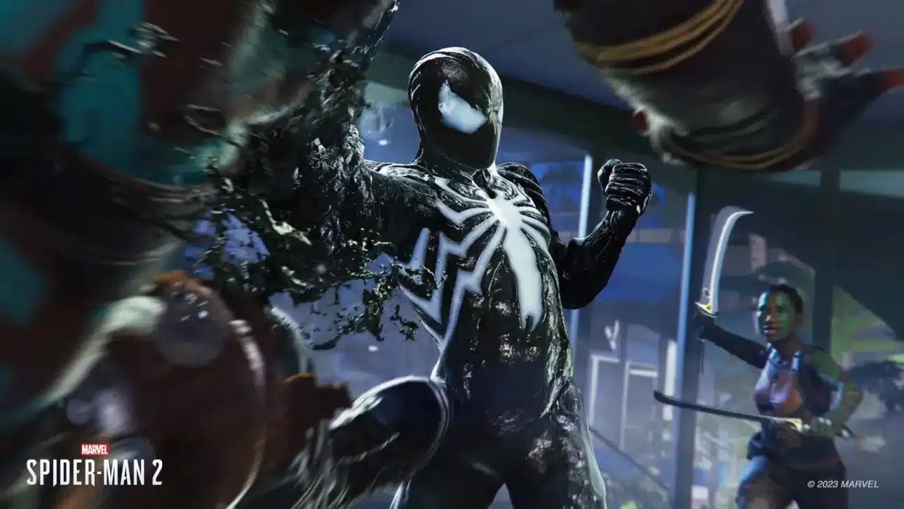 Venom's new look in Spider-Man 2 revealed ahead of SDCC