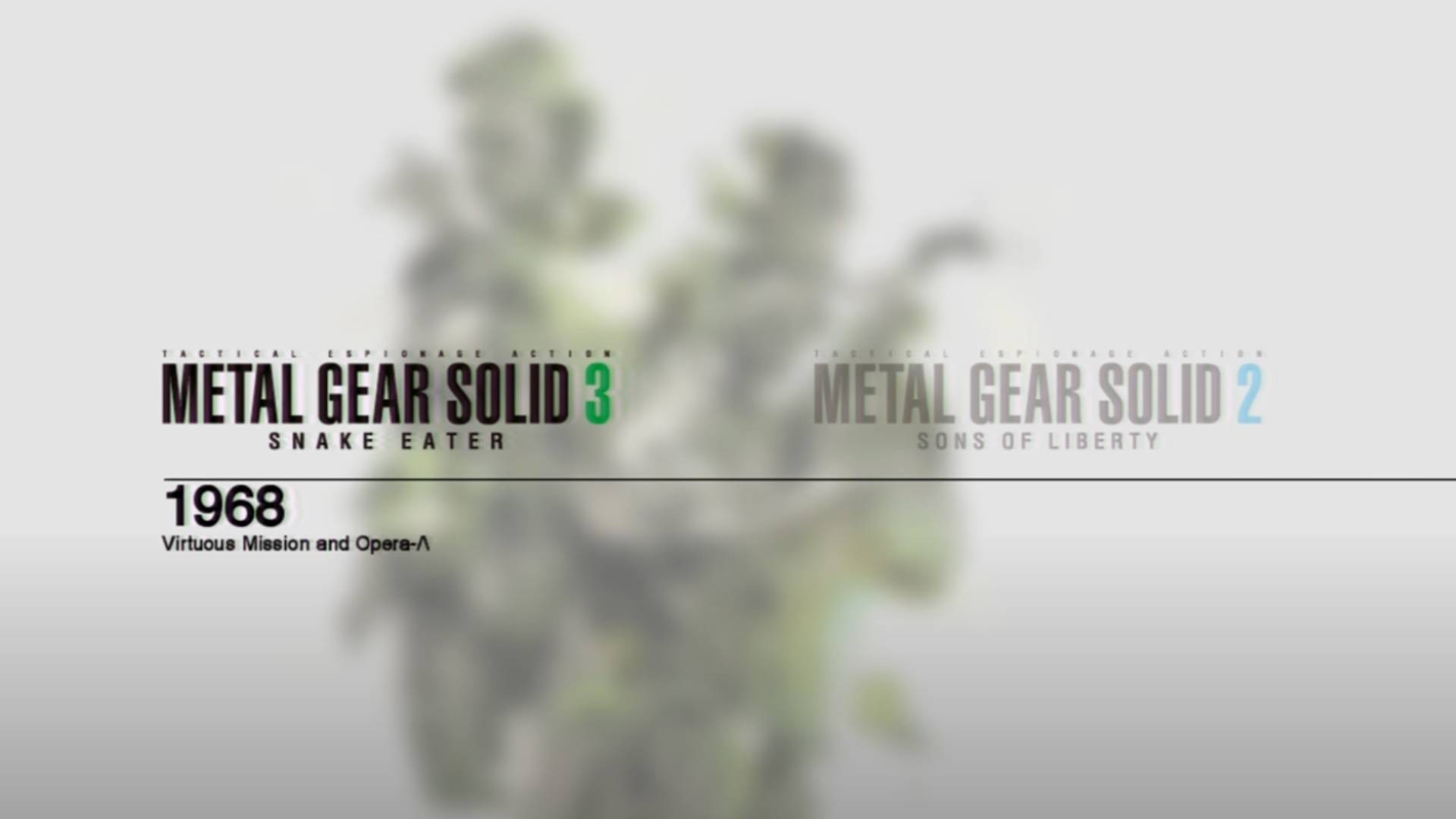Colección maestra de Metal Gear Solid vol.  1 Pantalla de revisión 4