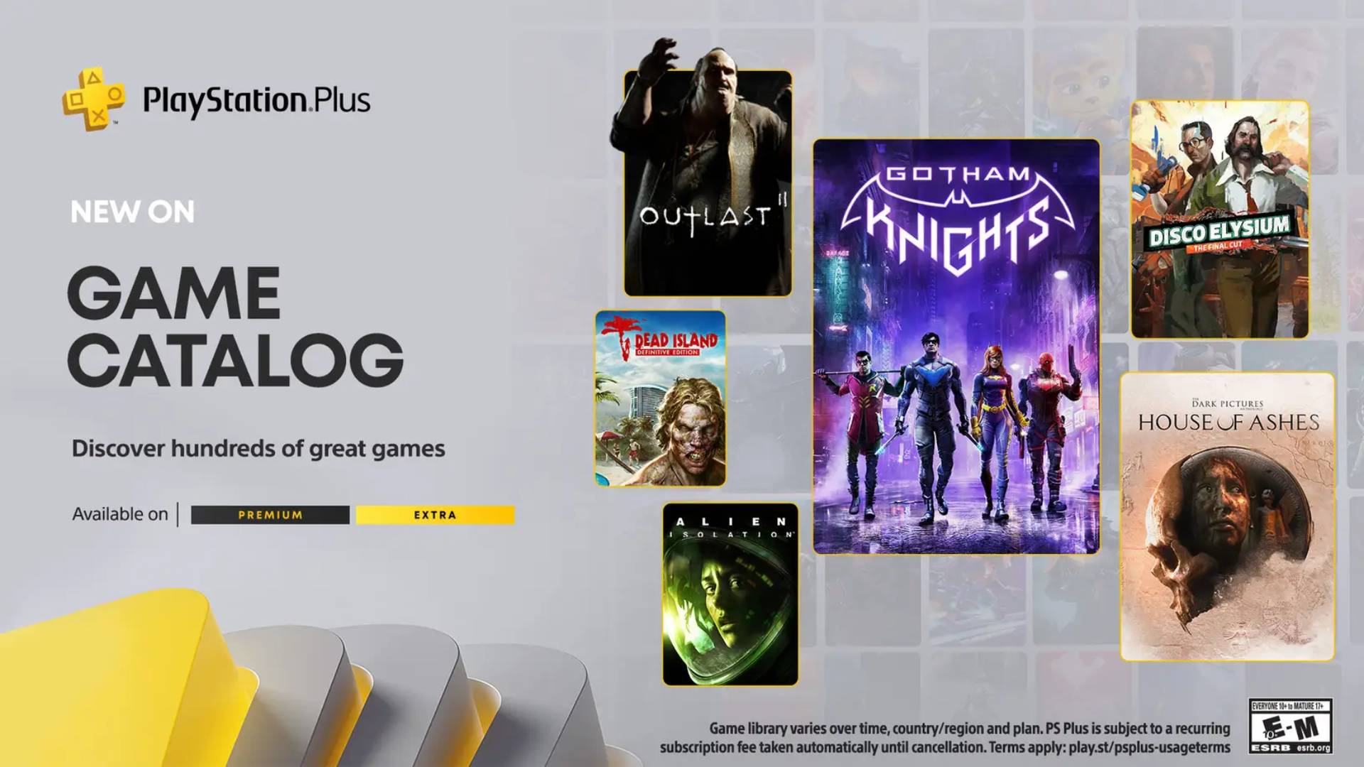 PlayStation Plus Extra および Premium 2023 年 10 月のゲームラインナップが明らかに