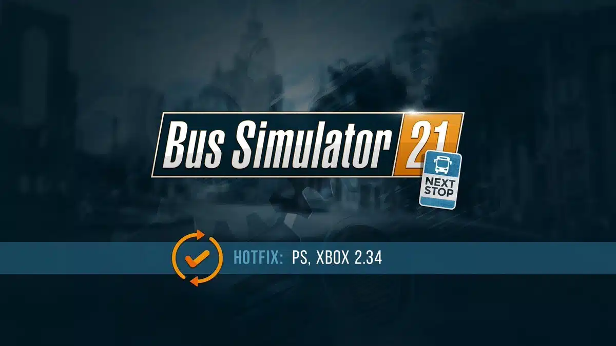 Bus Simulator 21 update 2.34