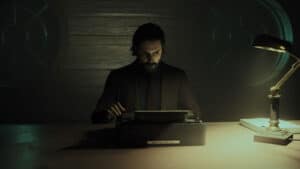 alan wake typwriter