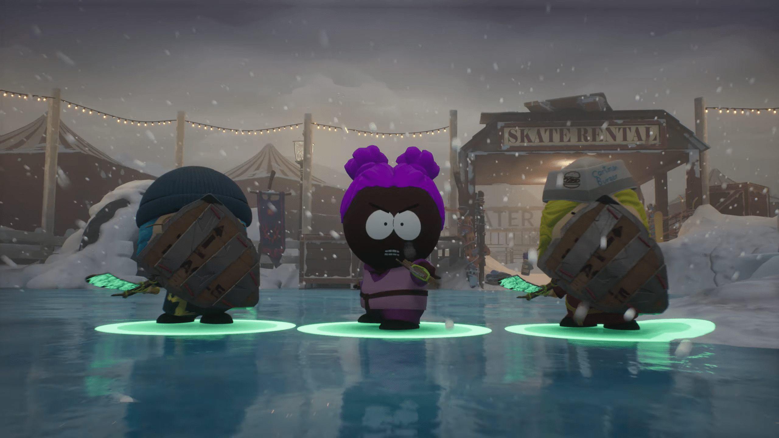 gameplay du jour de neige de South Park