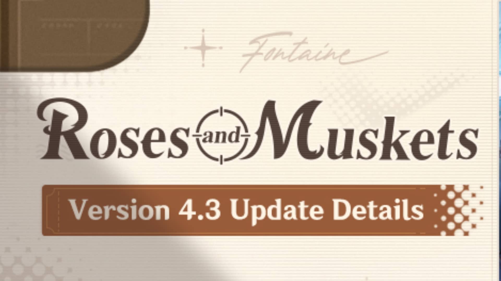 Version 4.3 Roses and Muskets Trailer