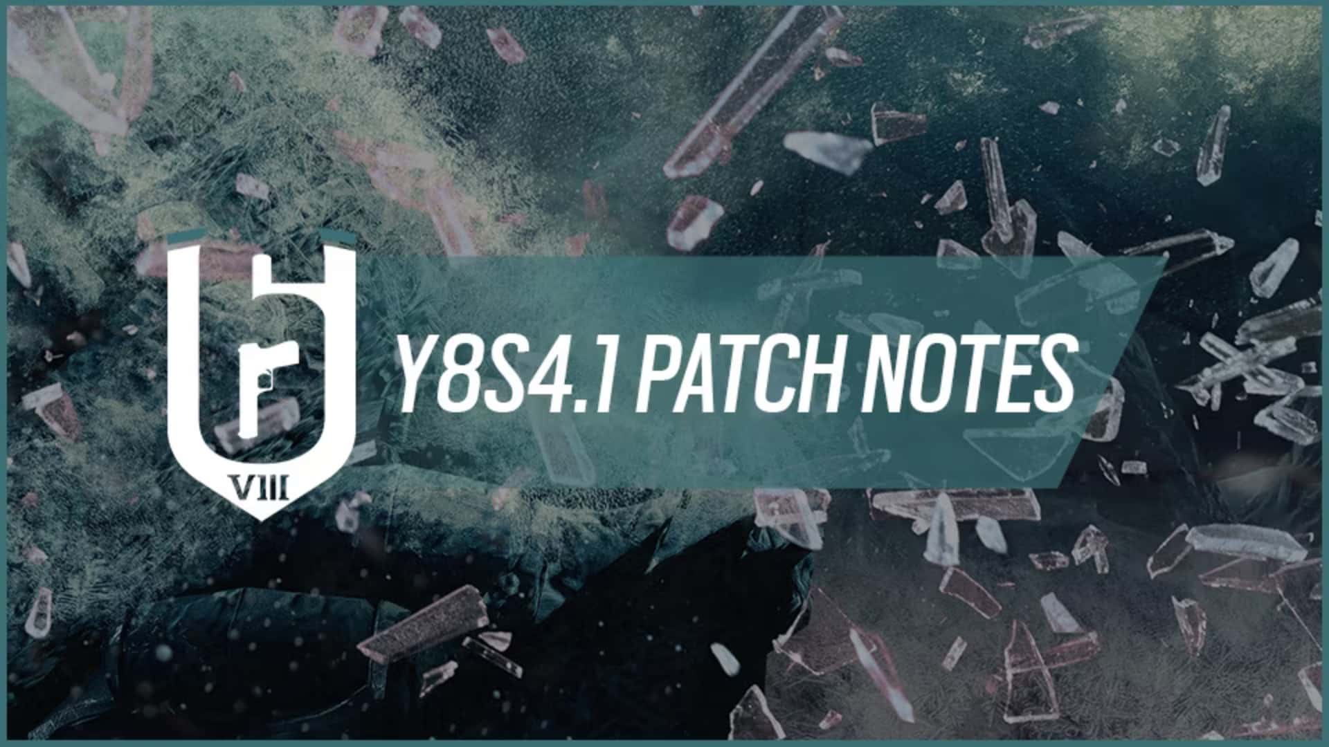 R6 Siege Update 1.000.069 Patch Notes December 12