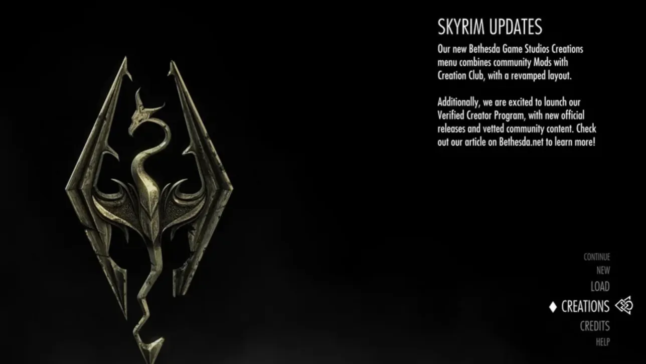 Skyrim Update 1.001.009 Released for Mods, Complete Patch Notes Listed