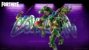 fortnite down tmnt