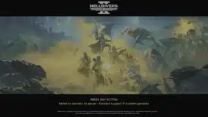 Helldivers 2 Servers Down