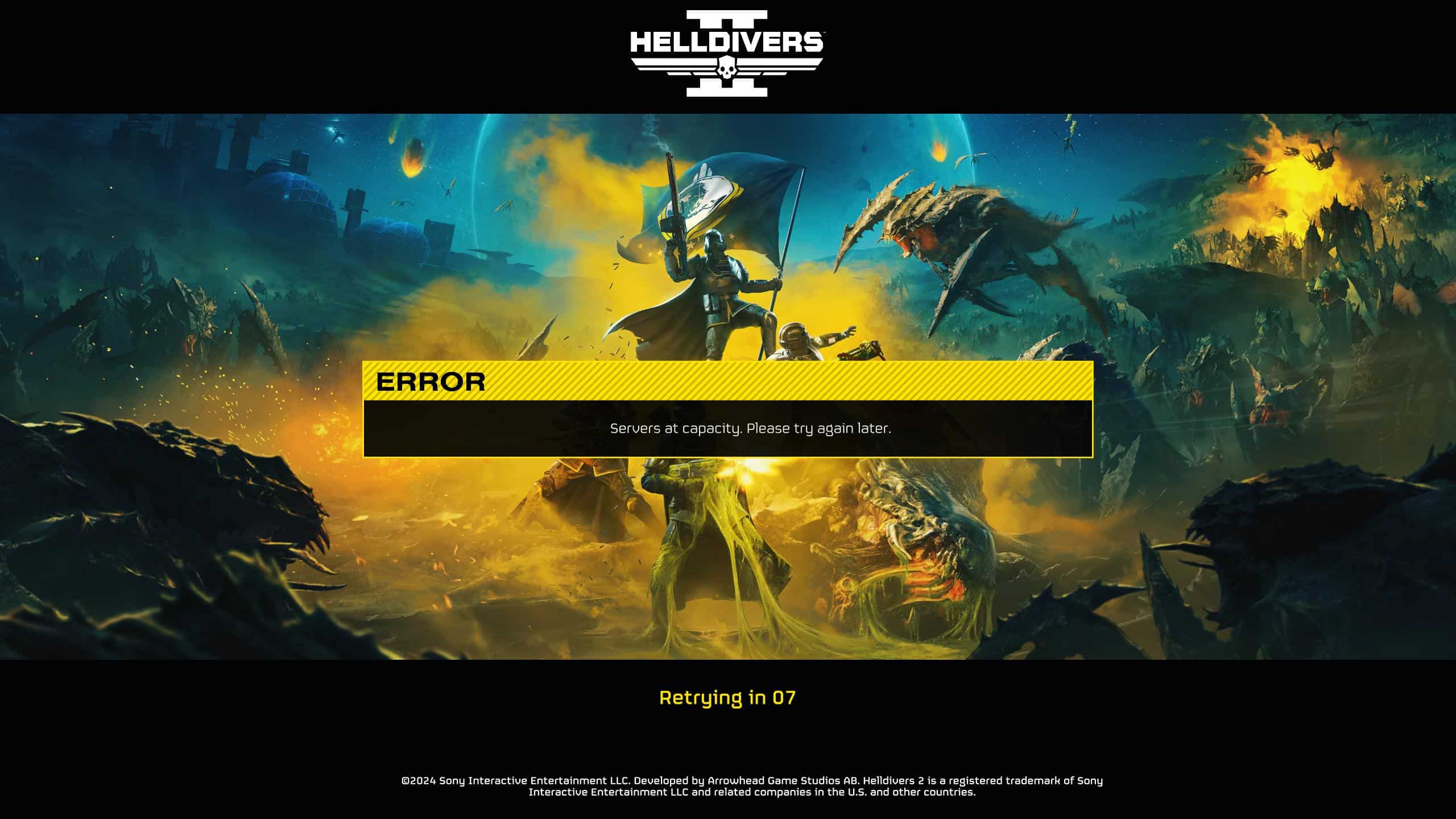Helldivers 2 Down