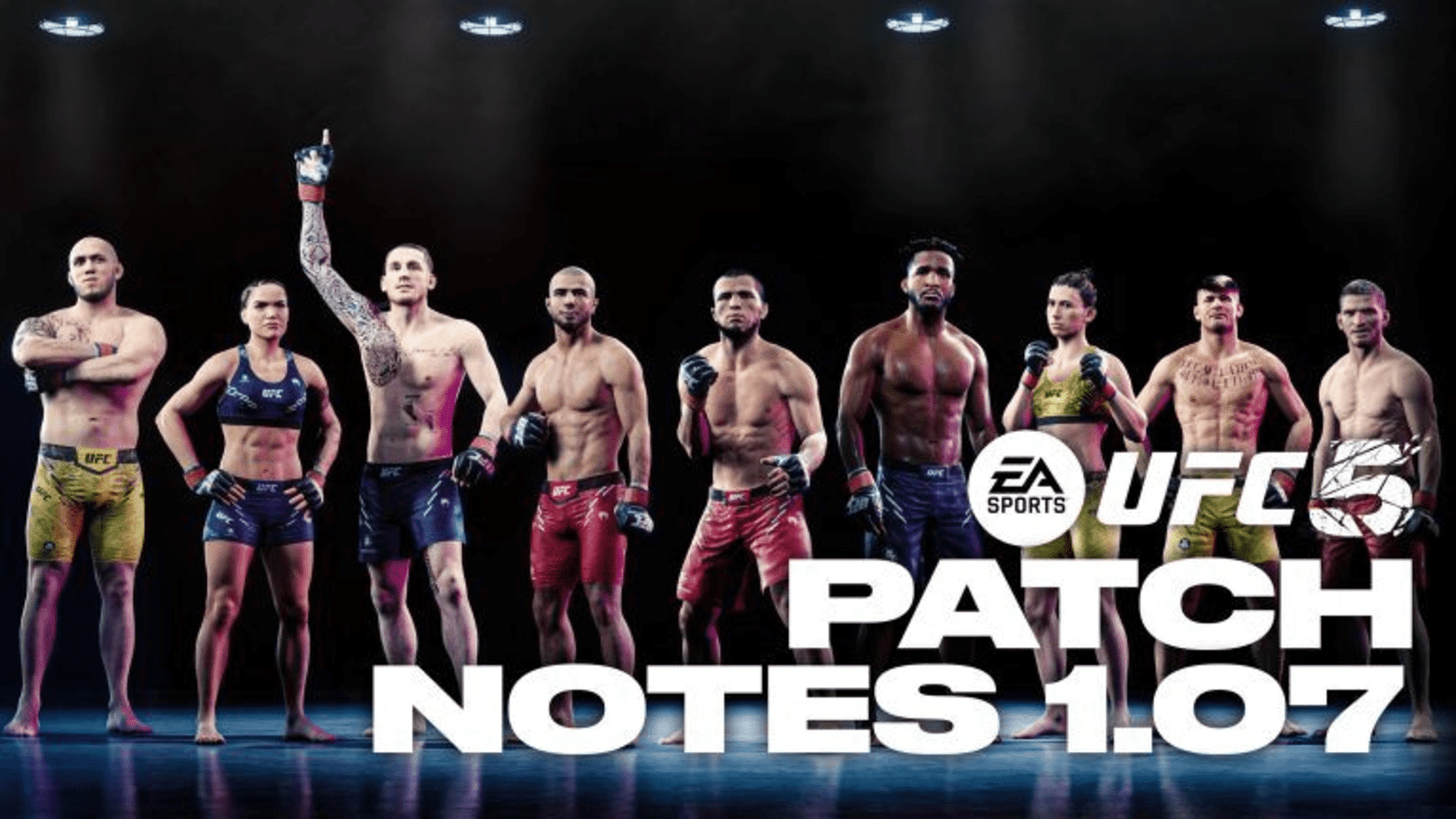 EA UFC 5 mise à jour 1.007