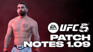 UFC 5 update 1.09 patch notes