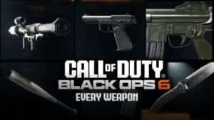 Call of Duty Black Ops 6 Every Weapon