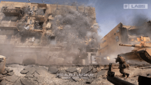 battlefield labs destruction
