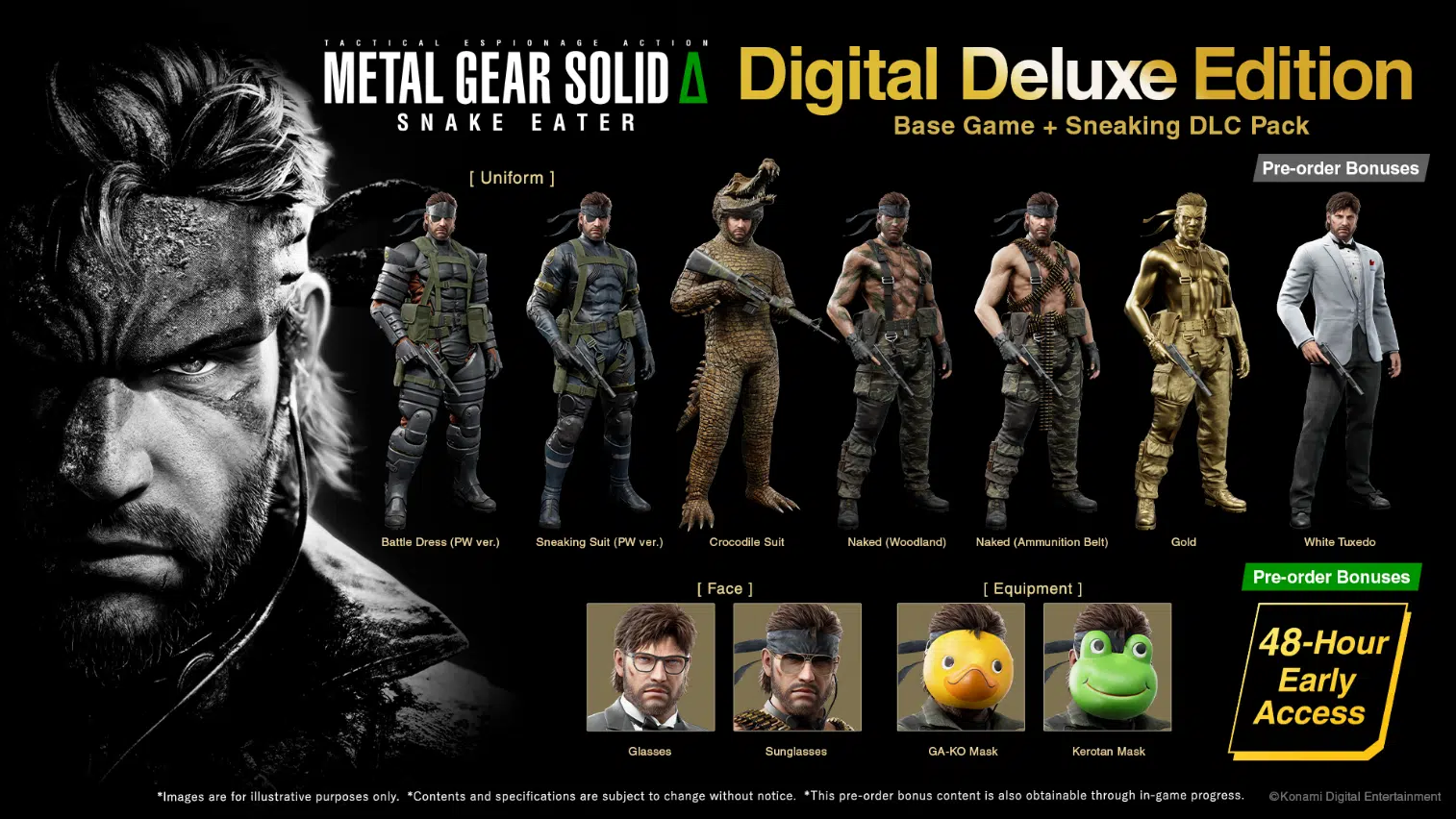 Metal Gear Solid Delta: Snake Eater Digital Deluxe Revealed