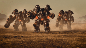 The First Descendant robots