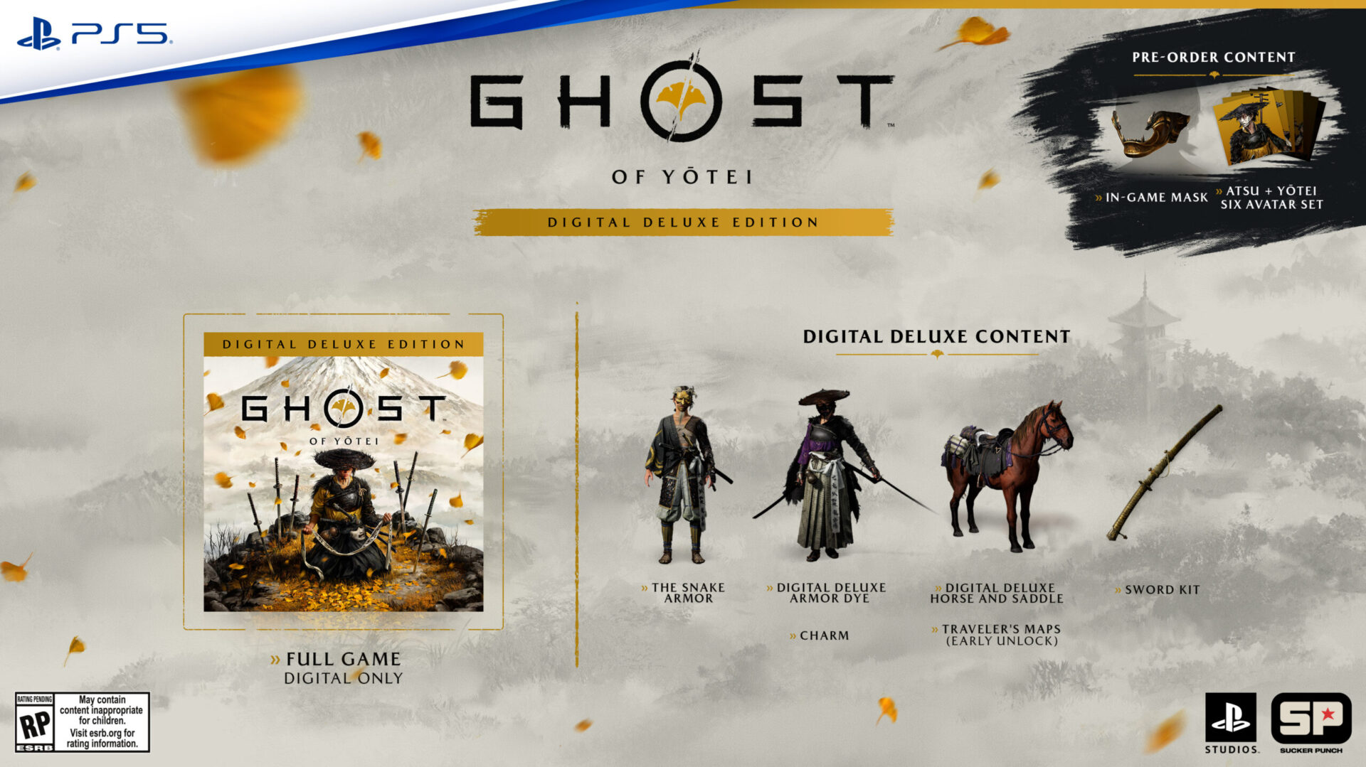 Ghost of Yotei editions