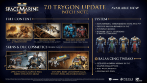 Space Marine 2 Major Update 1.007