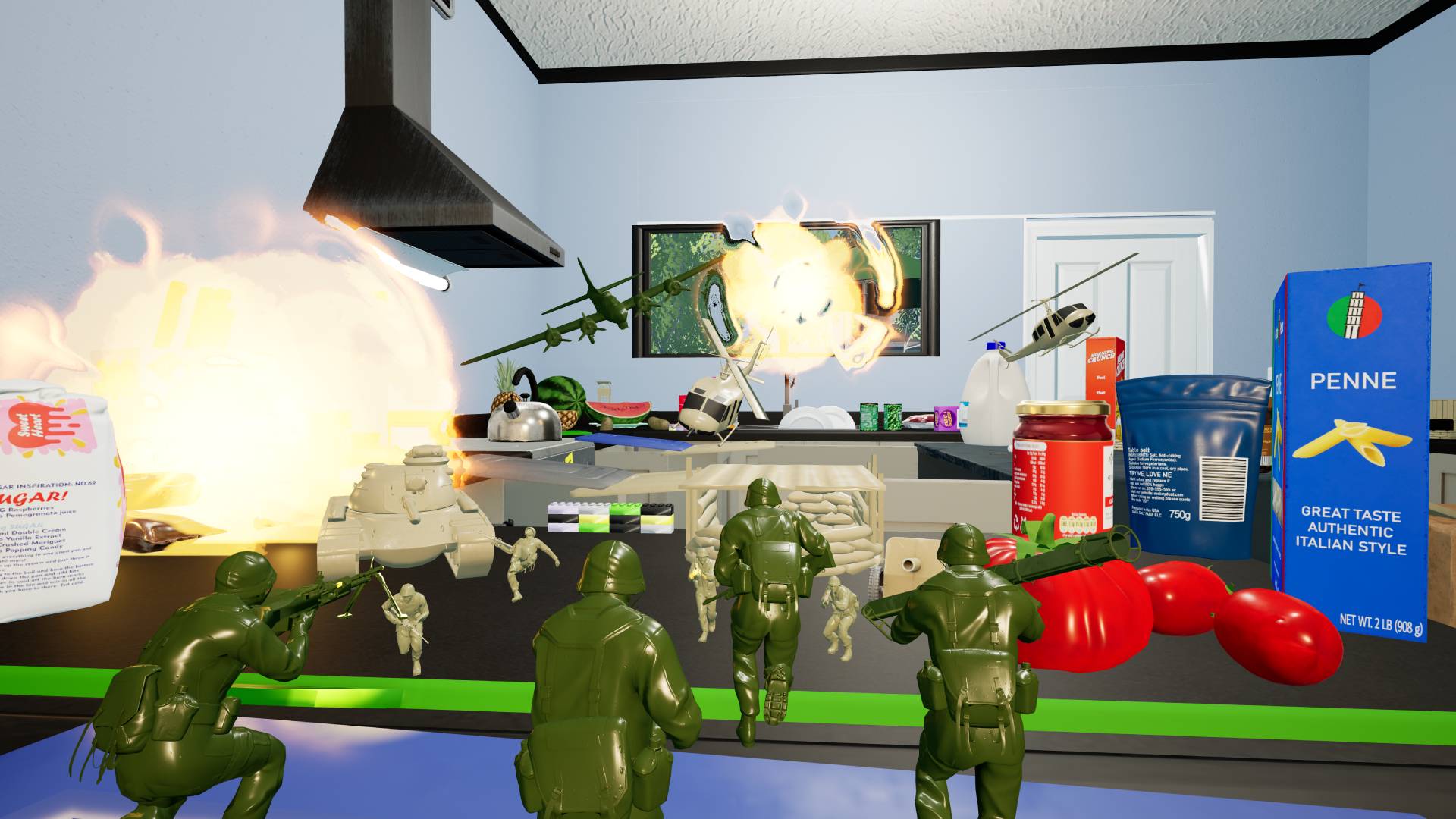 Plastic Battlegrounds VR Review – Plastic Warfare