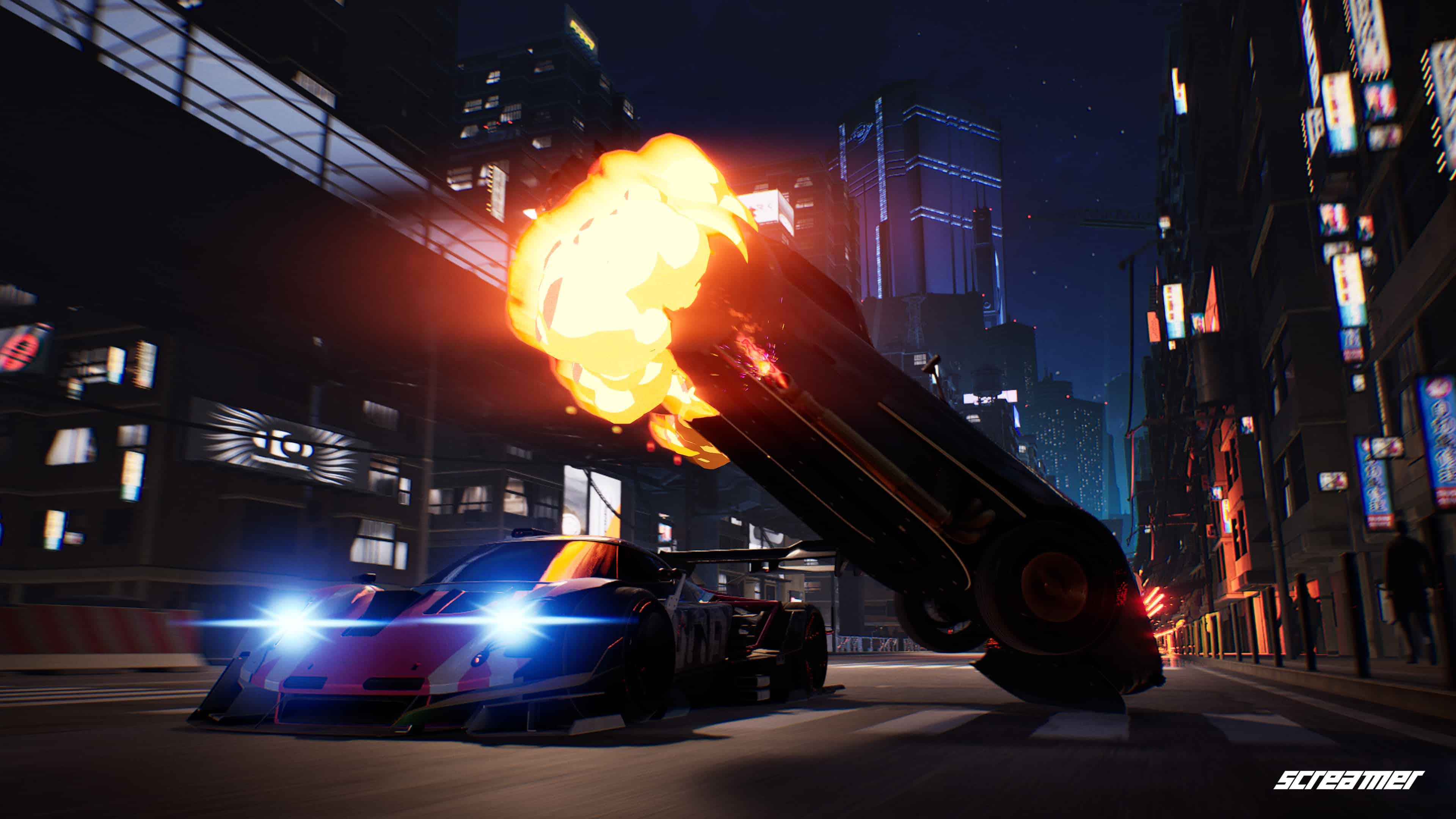 Screamer Hands-On Preview – A Twin-Stick Racer With Style