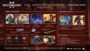 Space Marine 2 Anniversary Update