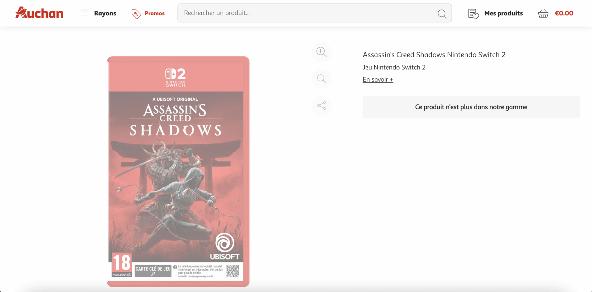 Assassin’s Creed Shadows Switch 2