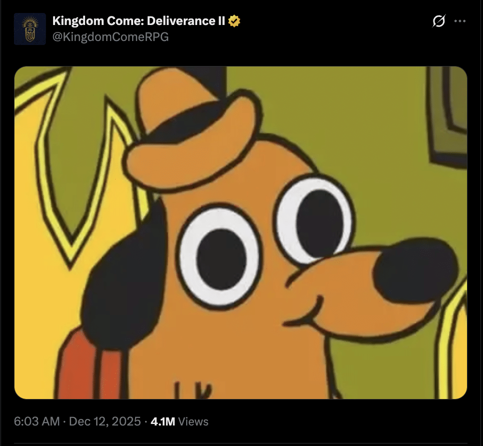 Kingdom Come: Deliverance 2 the game awards