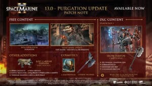 Space Marine 2 Purgation Update