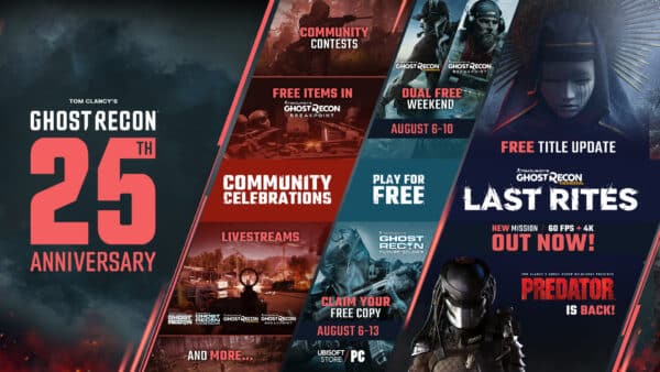 New Ghost Recon Game in Development; 25th Anniversary Includes Free Game, Insider Program and More