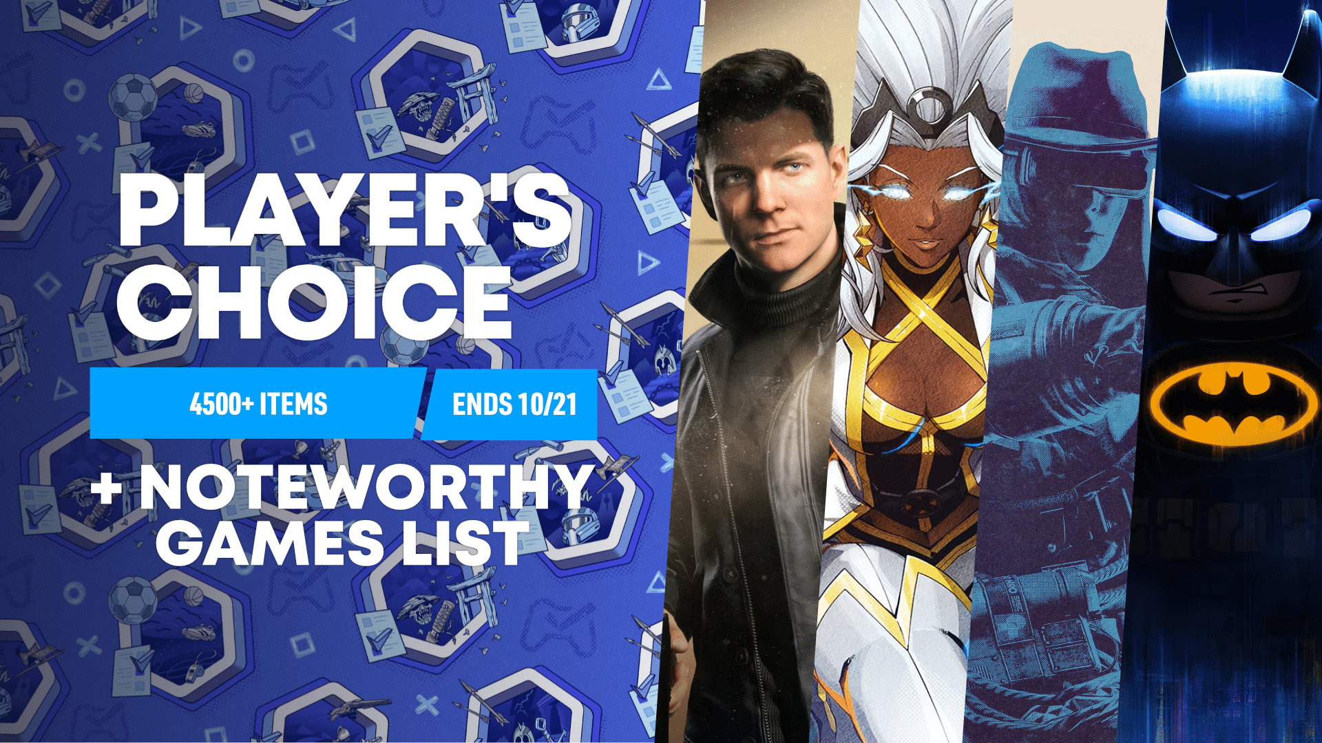 PlayStation Store Sale "Player's Choice"