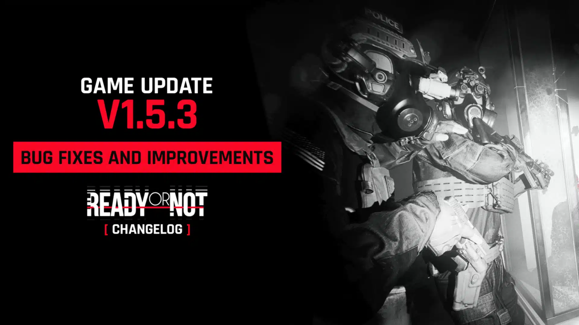 Ready or Not update 1.001.010
