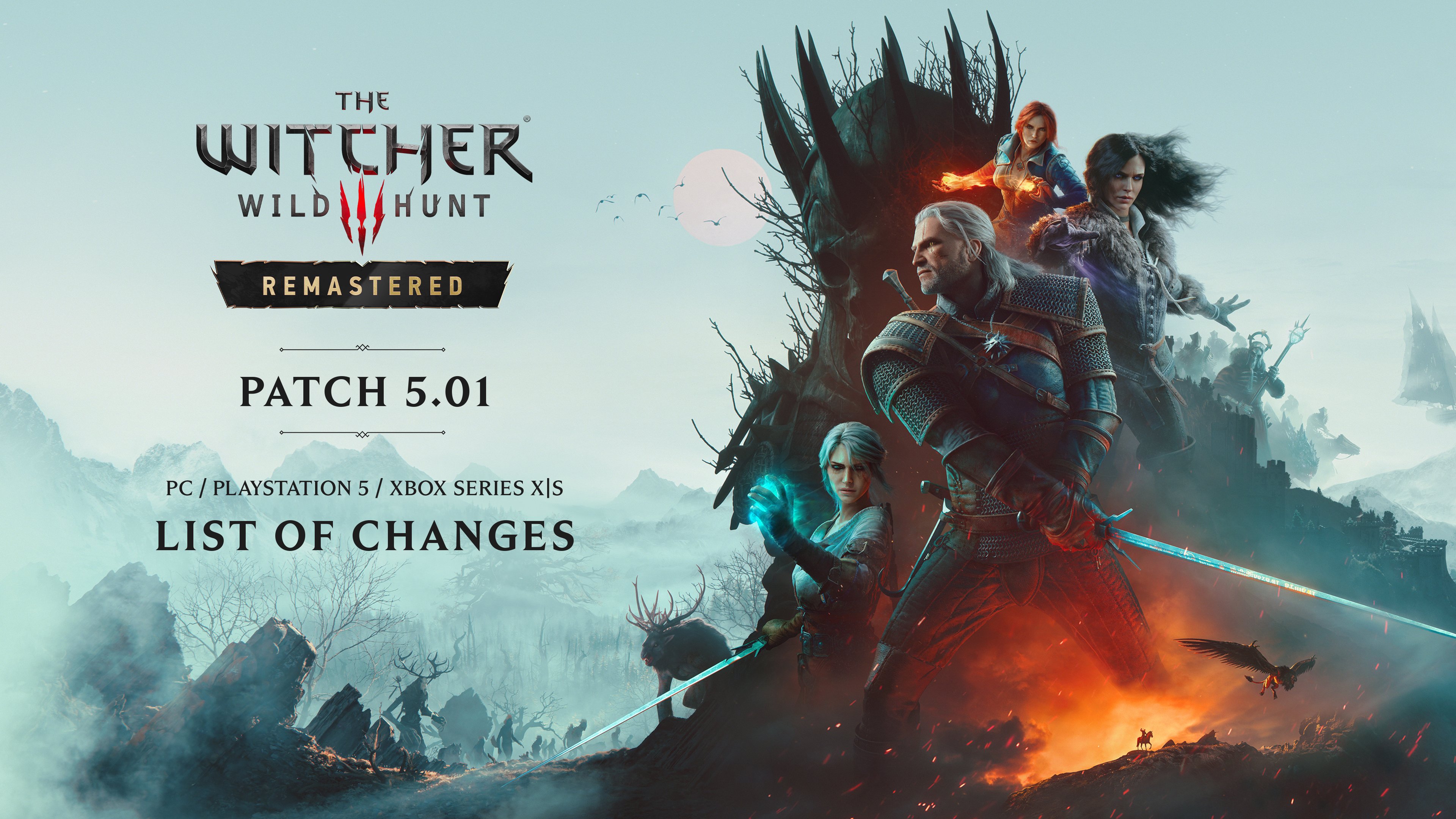 The Witcher 3 Remastered Update 5.000.400