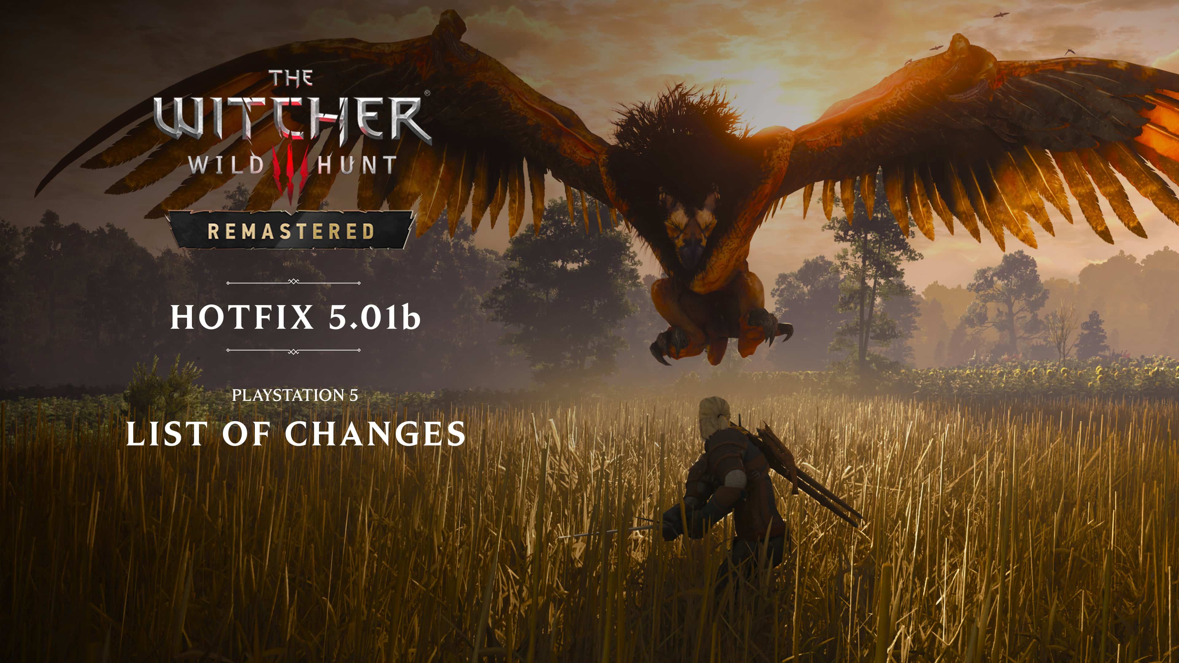 The Witcher 3 update 5.000.500